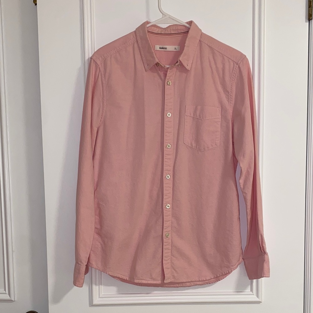 Baleno Pink Button Down Shirt
